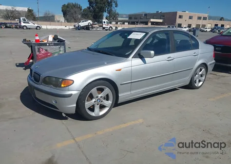 2004 BMW 325I из США, поврежденный, VIN WBAAZ33434KP90962